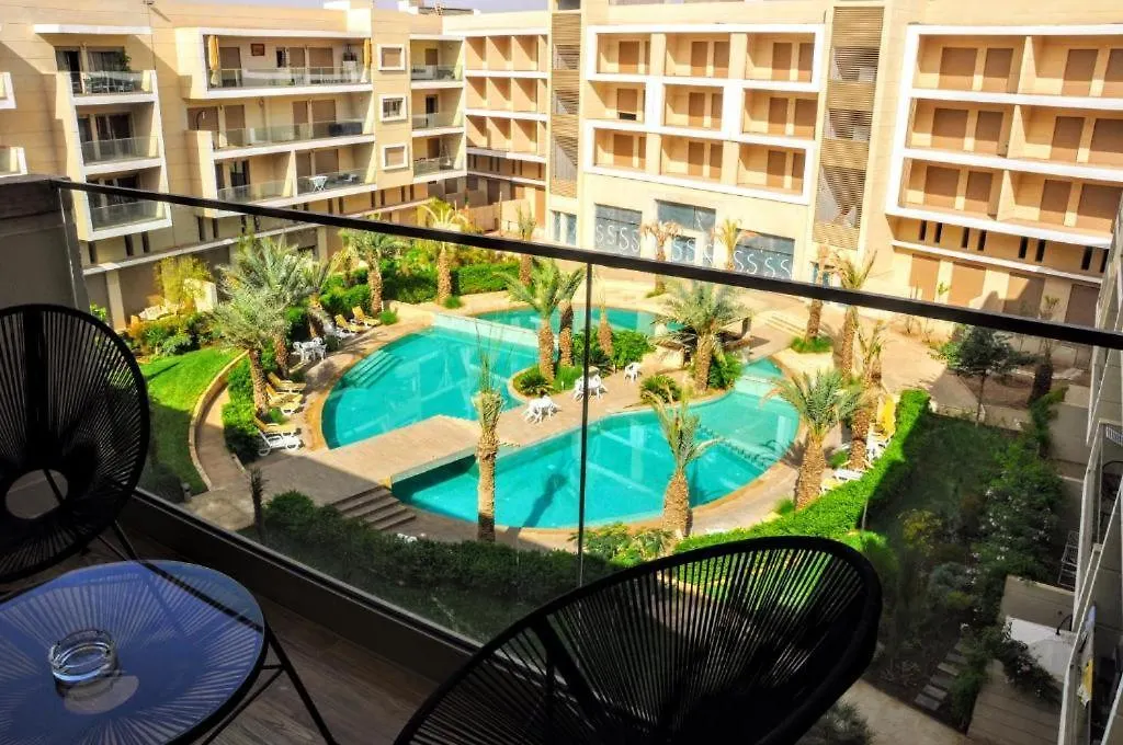 Cosy Flat Pool View Apartment Marrakesh Morocco